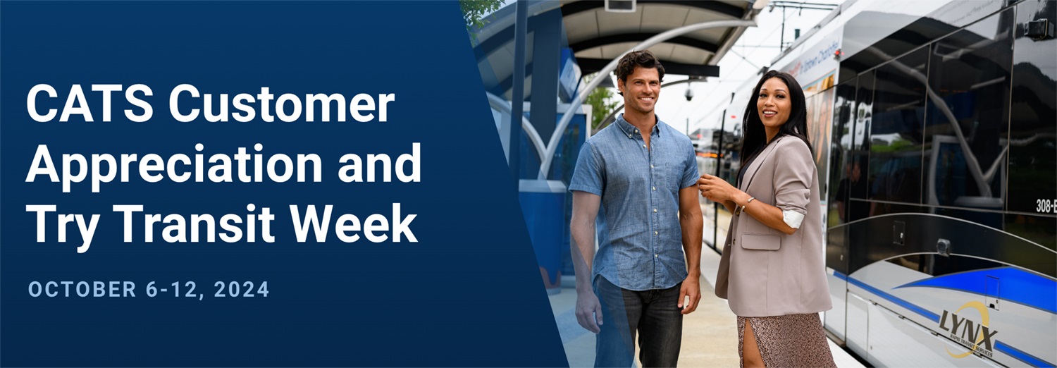 CATS Customer appreciation and try transit week october 6 through 12, 2024