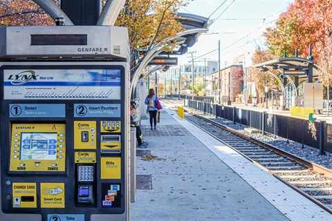 CATS ticket vending machine