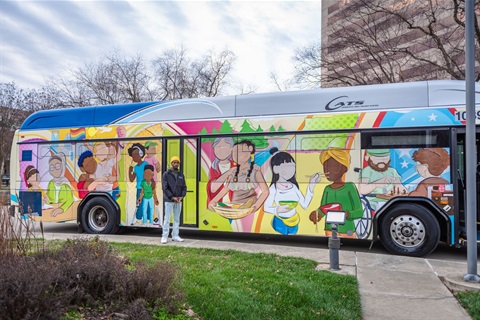 CATS 2025 Cultural Inclusion Bus Wrap