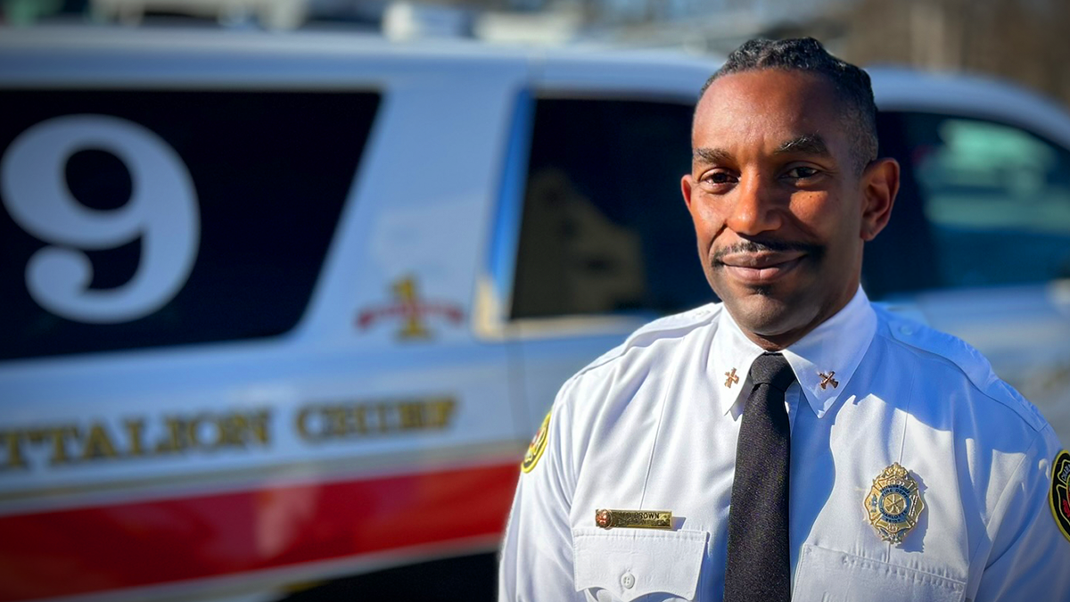 Battalion Chief Timothy Brown emphasizes servant leadership as he prepares to lead Battalion 9 into a new era for Charlotte Fire.