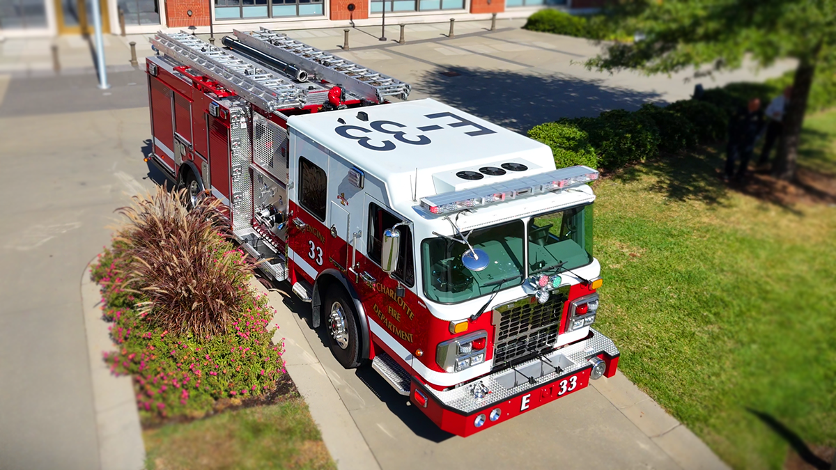 Engine 33, designed to handle any emergency, will serve the growing northern region of Charlotte, bringing advanced capabilities to the neighborhoods it protects.