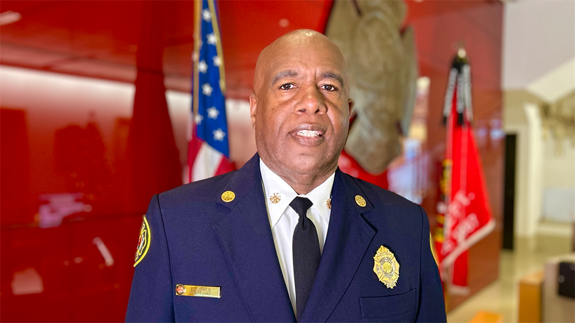 Charlotte Fire Deputy Chief Samuel Jones