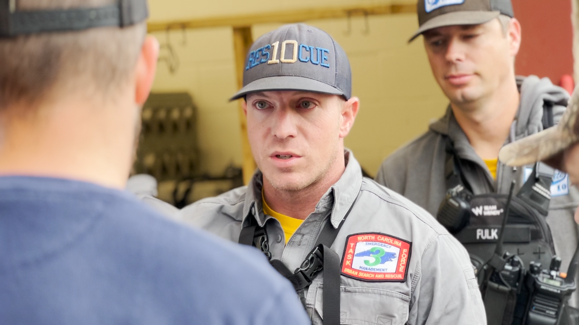 Charlotte Firefighter Bart Bell preparing teams