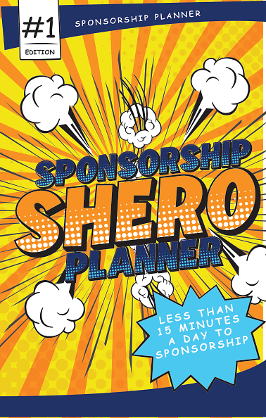 Flyer for the Sponsorship Shero Planner from Vett Deck.