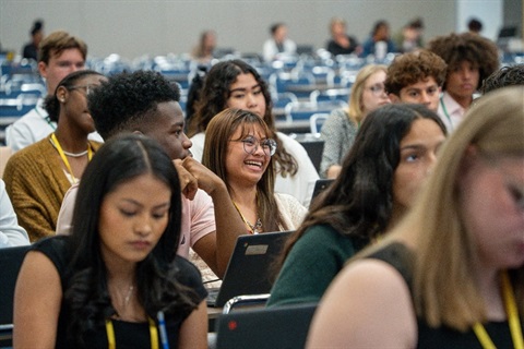 Students at Job and Career Readiness Training session