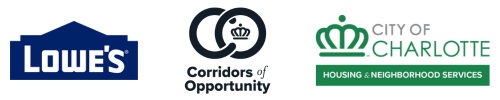Lowes Corridors of Opportunity and City of Charlotte HNS Logo.png