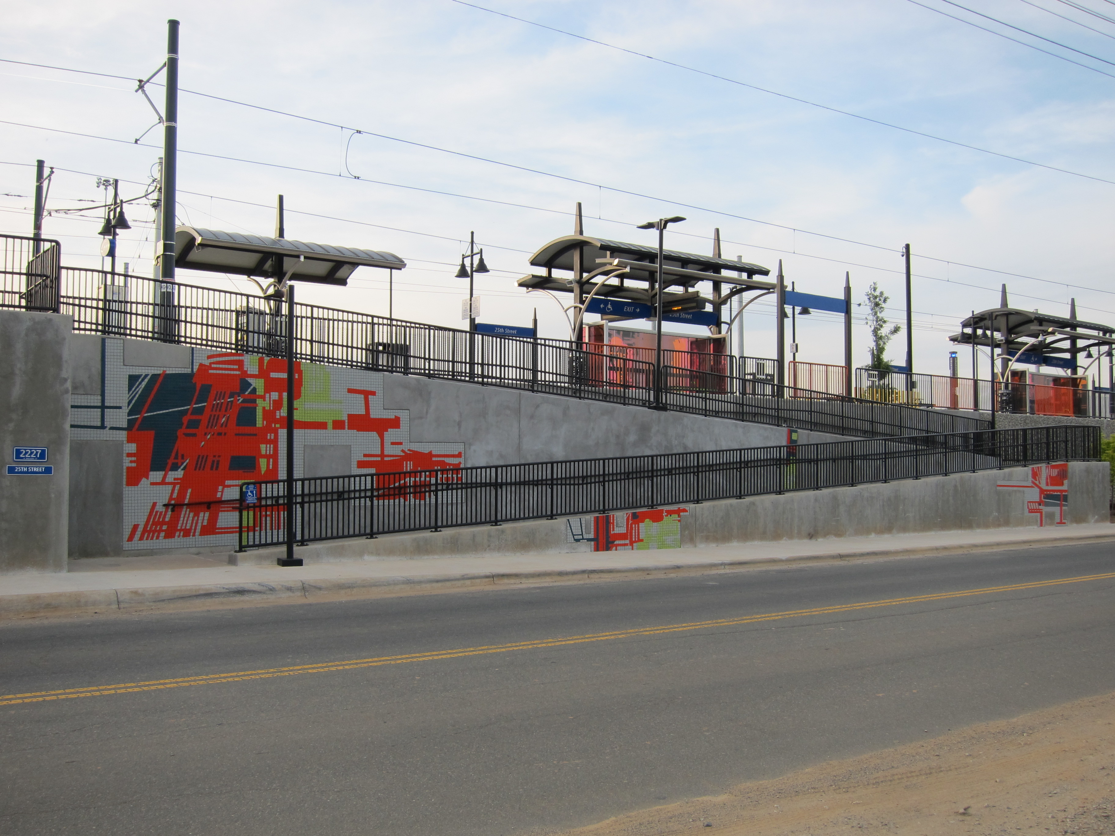 CATS Ride Up Station on 25th Street